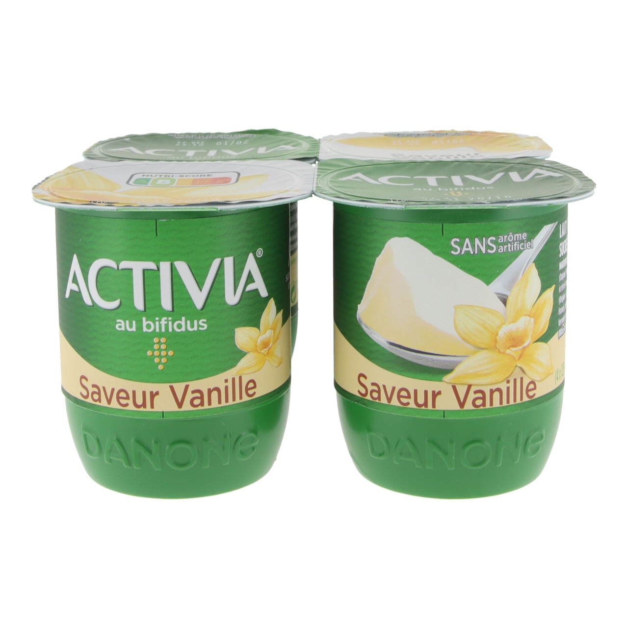 4 Yaourts arôme naturel vanille (LYCEE AGRICOLE)