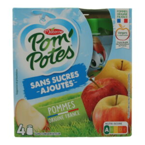 Compote multifruits sans sucres ajoutés POM'POTES